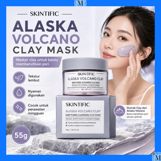 SKINTIFIC Alaska Volcano Clay Mask Masker MKBT105 #10 平輸