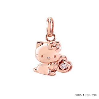 【信榮珠寶銀樓】925銀HELLO KITTY -墜子/耳環/戒指- -玫瑰金系列- 節日送禮、精美銀飾