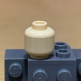 【老皮】樂高 Lego 零件 頭部 沙色 3626