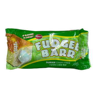 FUDGEE BARR Durian Cake 榴槤風味夾心蛋糕 10*40g