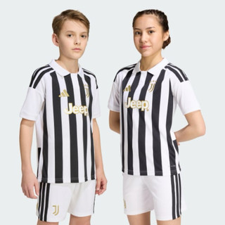 Threeⓖ🧸ADIDAS JUVENTUS 尤文圖斯 26/27 主場球迷版 短袖球衣 兒童款 白黑色 KB8836