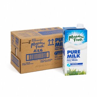 Meadow Fresh紐麥福 紐西蘭原裝進口 全脂保久乳 1000mlx12入/箱