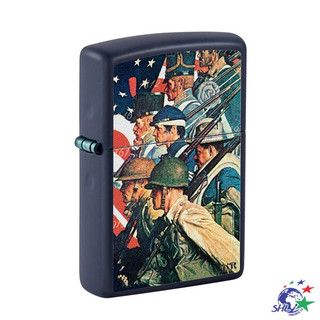 Zippo - 美版打火機 / Navy Matte Norman / NO.48698 / ZP740 詮國