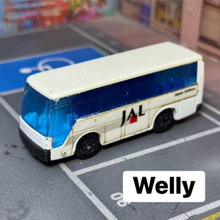 Welly-A01-無盒戰損-JAL 巴士