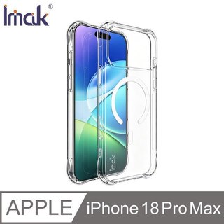 Imak Apple iPhone 18 Pro Max 全包防摔套(氣囊)(磁吸款)-透明