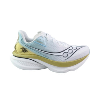 saucony 索康尼 Endorphin Azura 紐約馬拉松限定版 S1013291046 男 競速跑鞋 白x金