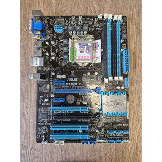 01-【二手優選主機板】ASUS華碩 P8B75-V LGA1155 無擋板