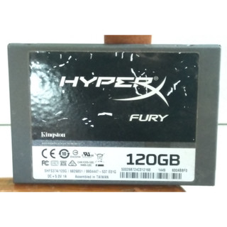 金士頓 Kingston HyperX FURY SHFS37A/120G 2.5吋 SSD