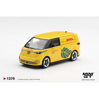 預購 1/64 Volkswagen ID.Buzz DHL Electric MINI GT 1376 WM模型