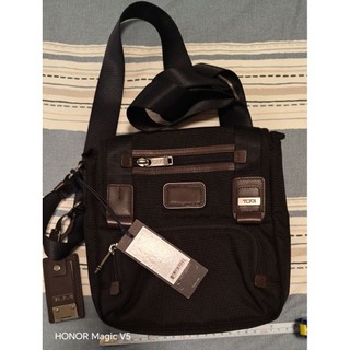 TUMI Alpha Bravo Barstow 彈道尼龍翻蓋側背包（型號 22306 /