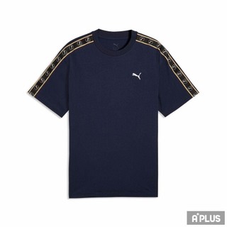 PUMA 男 基本系列ELEVATED TAPE短袖T恤 短袖上衣 - 69618406