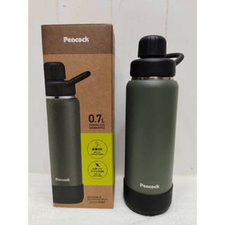 【日本孔雀 Peacock】戶外手提式碳酸飲料專用 316 不鏽鋼保溫杯 700ML（型號為 AJL-R70）