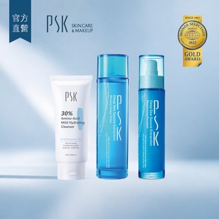 PSK 敏感肌專屬安心組│保濕化妝水+寶雅熱銷乳液+溫和潔面霜可以每天用的基礎保養組 穩定膚況 不刺激 不悶黏