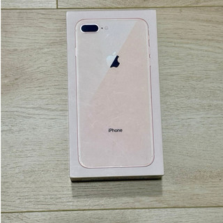 二手 iPhone 8 Plus 原廠空盒 64GB 玫瑰金