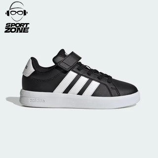 ADIDAS 童 休閒鞋 黑 GRAND COURT 3.0 EL C 運動鞋 HP3533