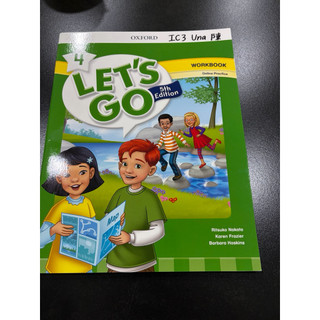 Let's Go 第五版 英文課本練習本 Let’s go 4