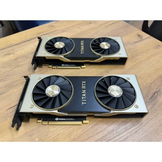 $小欣精選工坊$ NVIDIA TITAN RTX 24GB GDDR6 原廠公版 雙風扇 顯示卡