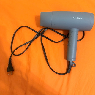 SALONIA 負離子吹風機 SL-013 可折疊 大風量（灰色 二手八成新）