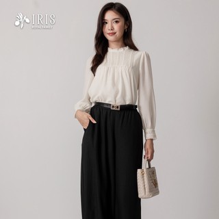 IRIS 艾莉詩 雅緻垂墜寬褲-66319