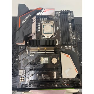 ✨ 【AORUS電競套裝】Intel i5-9400F + 技嘉 B360 AORUS GAMING 3 WIFI