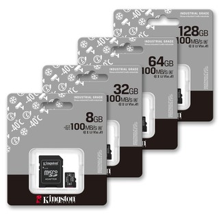 金士頓 INDUSTRIAL 8G 16G 32G micro SDHC U3 V30 A1 工業 高耐用 記憶卡