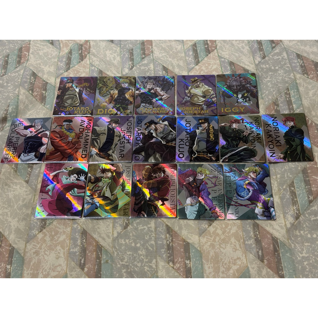 JoJo的奇妙冒險 戰鬥潮流 星塵遠征軍 抽卡機 收藏卡