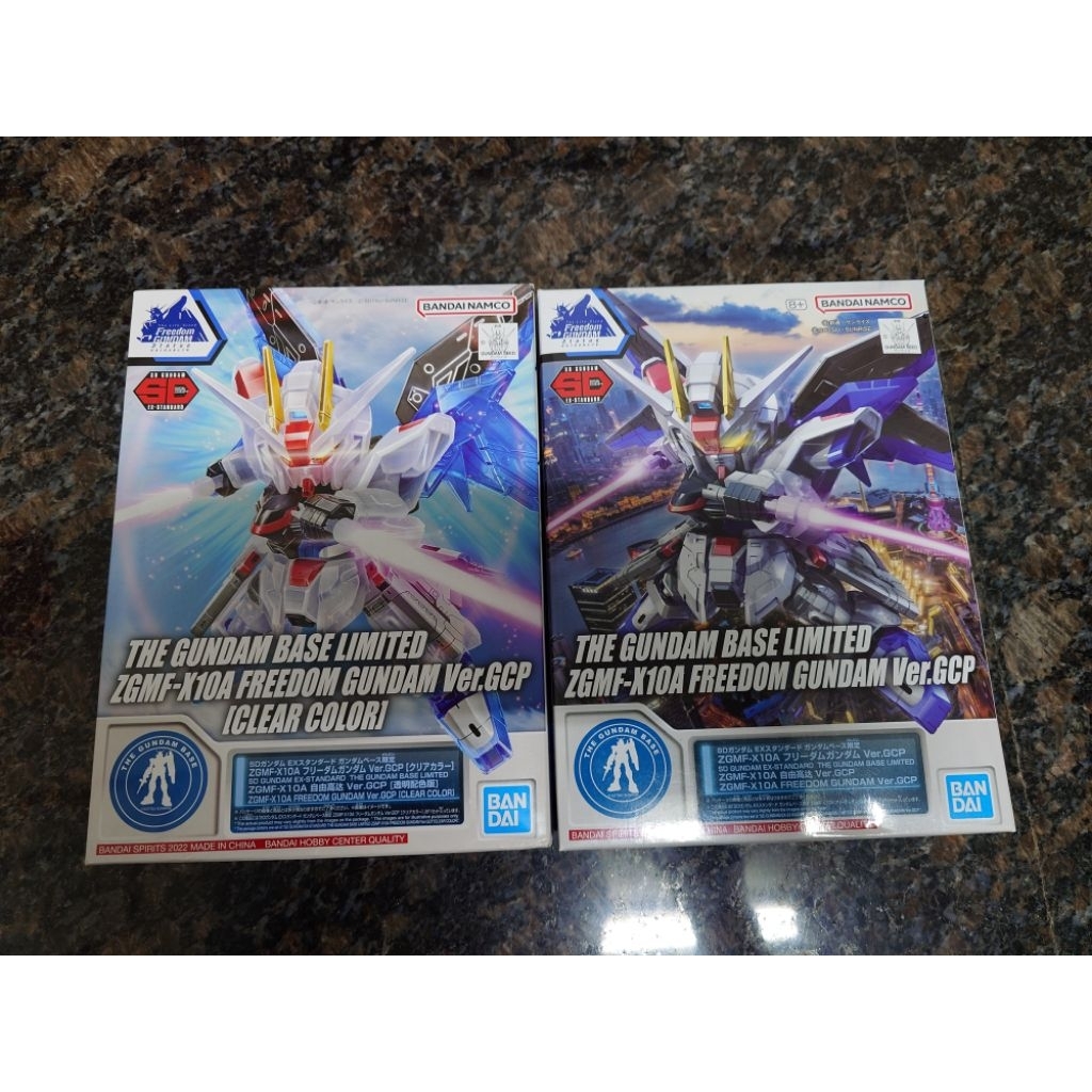 現貨 萬代 上海鋼彈基地限定 SDEX 鋼彈SEED Freedom 自由鋼彈 Ver.GCP 上海自由鋼彈 彩透版本