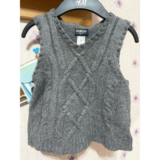 oshkosh 二手兒童背心袖毛衣4yes👶🏻