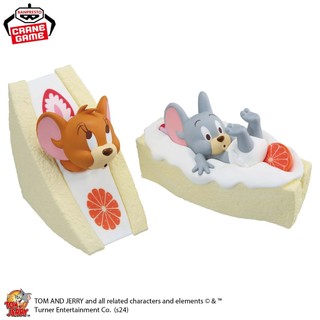 🌀日版客🌀 日版 TOM&JERRY 湯姆貓與傑利鼠 Fruit Sandwich 小不點 泰菲 水果三明治 景品 公仔