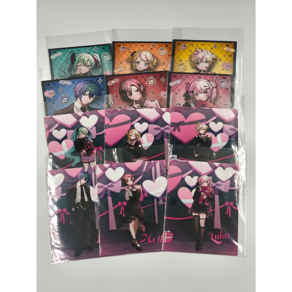 相卡 初音 日本 唐吉訶德 秋葉原 初音未來 鏡音鈴 鏡音連 巡音 Kaito Meiko 明信片 卡片 kawaii