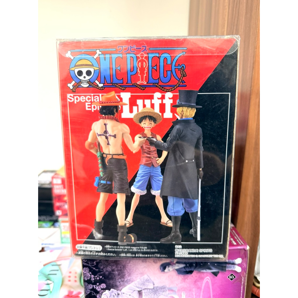 🏆正版 金證 海賊王 航海王 魯夫三兄弟結拜 香吉士 蕎麥假面 尤斯塔斯 基德.席爾巴斯 雷利 貝克曼 蕾玖 景品 公仔