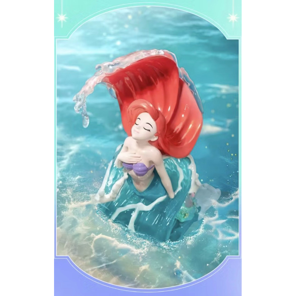 🌸 迪士尼小美人魚款 愛麗兒 艾莉兒公主藝術映畫系列公主公仔 [仙蒂公主_愛洛公主_茉莉公主］