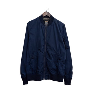 Alpha Industries MA-1深藍飛行夾克 二手 古著 蘑菇分隊