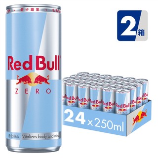 Red Bull 紅牛零卡能量飲料 250ml (24罐/箱)x2箱 共48入