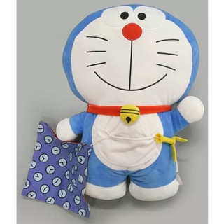 日本 Doraemon 哆啦A夢 絨毛抱枕 靠墊