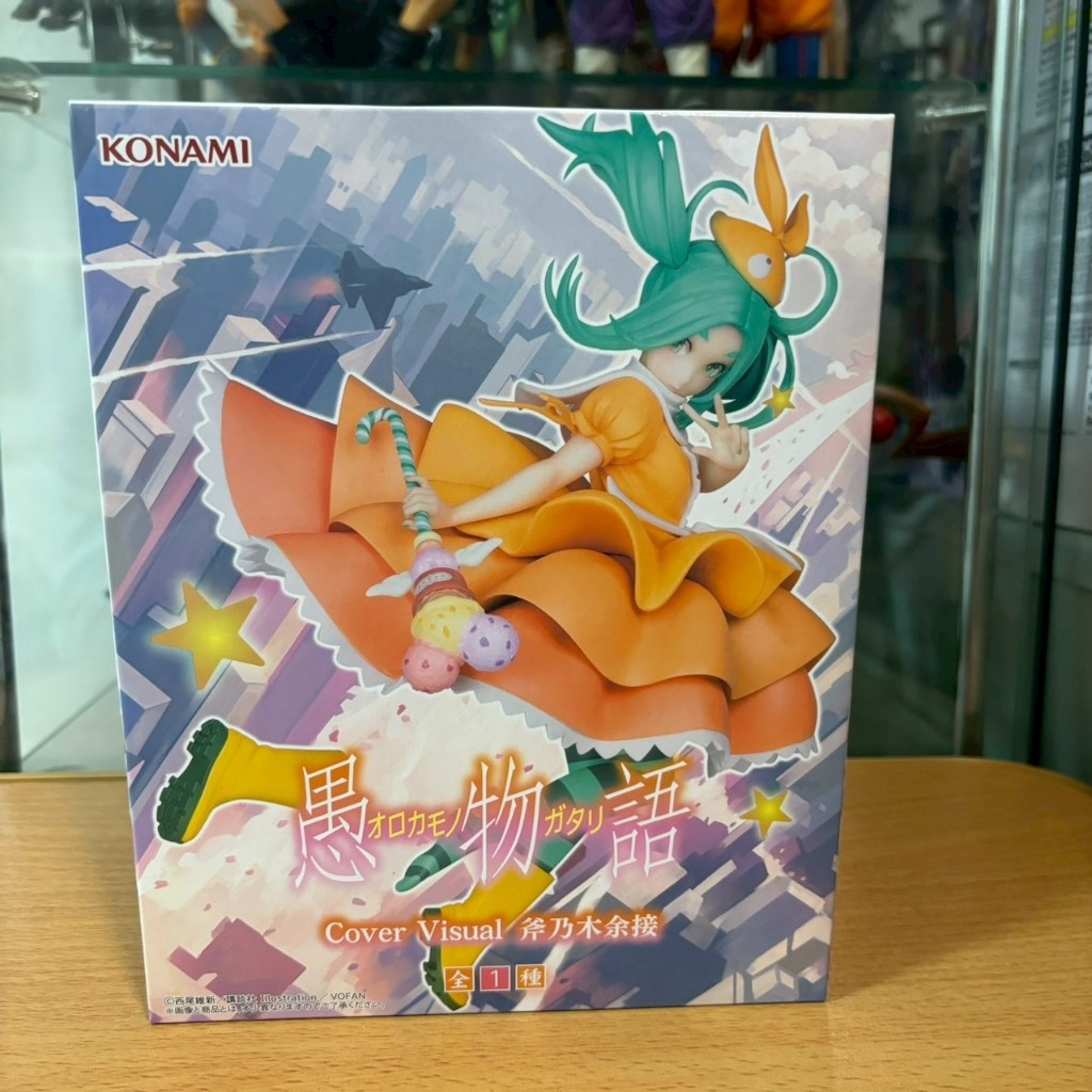 正版 日版 KONAMI 物語系列 愚物語 斧乃木余接 Cover Visual 日本 景品 公仔