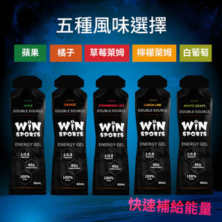 胖虎單車 Winsports Dourble Source Energy Gel (60ml) 雙效能量果膠 黑膠