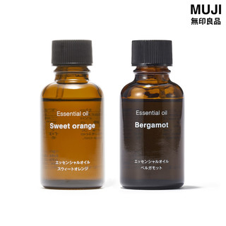 日本《MUJI》無印良品 甜橙精油 佛手柑精油 30ml 柑橘香氣 淡雅 清新甜美 舒緩 舒適 適用香薰機 經典