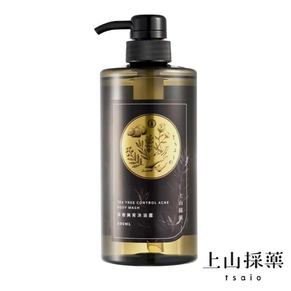 tsaio 上山採藥茶樹美背沐浴露600ml【佳瑪】沐浴乳
