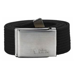 Fjallraven 77029 Canvas Belt 4cm 帆布腰帶 550 黑｜碧綠商行