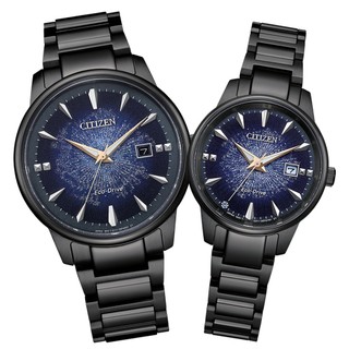 【聊聊甜甜價】CITIZEN 星辰 PAIR系列 銀河宙光 光動能對錶 BM7595-89X+EW2595-81X