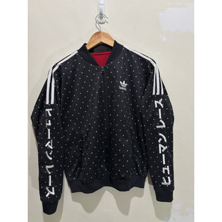 adidas x human race 三葉草 pharrell williams 聯名女款外套 XS