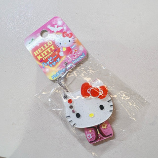 【現貨】全新 Hello Kitty 「Happy Series 和服」滑蓋亮片鏡吊飾