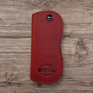 【寧寧精品】台中35年老店 Crocodile 單把鑰匙圈及鑰匙套 牛皮汽車單把鑰匙專用 單把車用鎖包 鑰匙包 R007