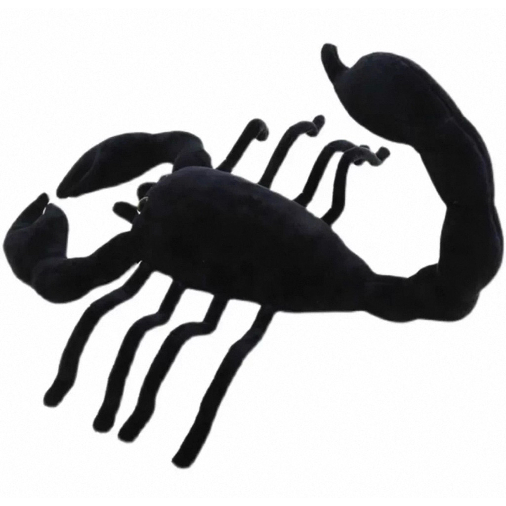 ▶預購◀▶帝王蠍◀稀有！仿真 將軍巨蠍 節肢動物 蠍子 非洲 絨毛玩偶 娃娃公仔 布偶玩具 抱枕 擺飾 禮物 交換禮物