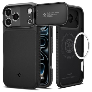 Spigen iPhone 18/17/Pro Max/Pro Optik Armor MagFit-磁吸 軍規 手機殼