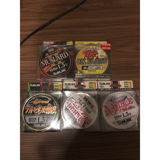 SUNLINE磯釣母線 全遊動 SPECIAL MUSLARD II 150M 尼龍母線