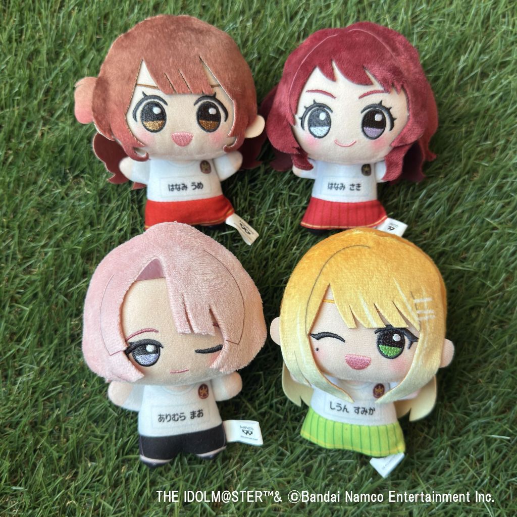 現貨 學園偶像大師 小玩偶 努努 娃娃 布偶 吊飾景品 花海咲季 花海佑芽 快樂合奏 運動服 Ver.
