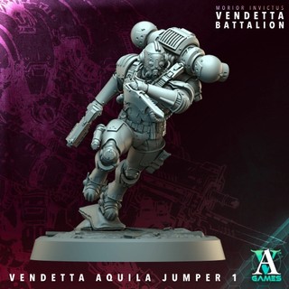 Tazo工坊[AVG] 復仇之鷹Vendetta Aquila Jumper 3D列印模型MIVB