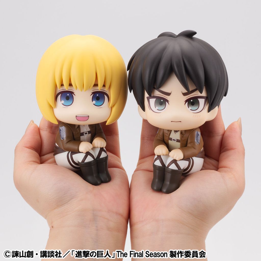 ☆ JB _TOYS ☆【限定特典】日版 進擊的巨人 LOOKUP 抬頭娃娃 艾連·葉卡＆阿爾敏·亞魯雷特 套組